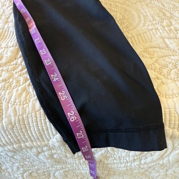 LULULEMON Wunder Under High-Rise Tight 28" Full-On Luxtreme Black Leggings 16 - Picture 7 of 7